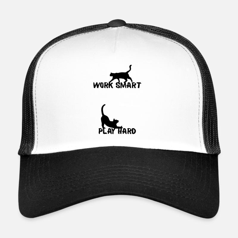 Travaillez intelligemment Casquette trucker 