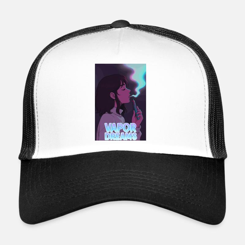 Vapor Dreams – Neon Chill Casquette trucker 
