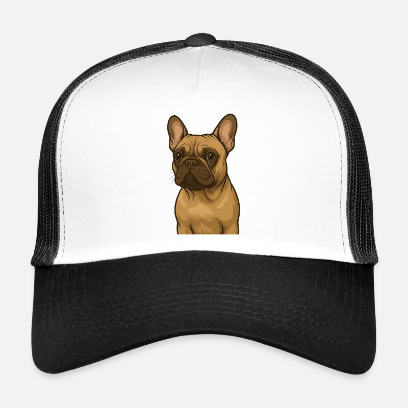 Frenchie in Love Trucker Cap