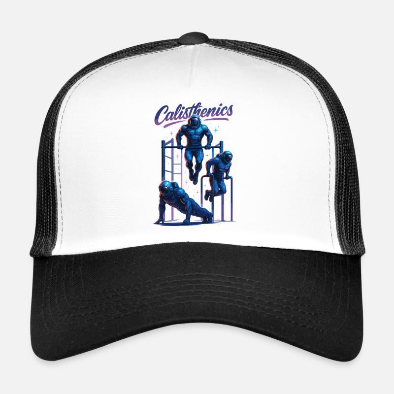Calisthenics Astronaut Dips Push-ups Gift Trucker Cap