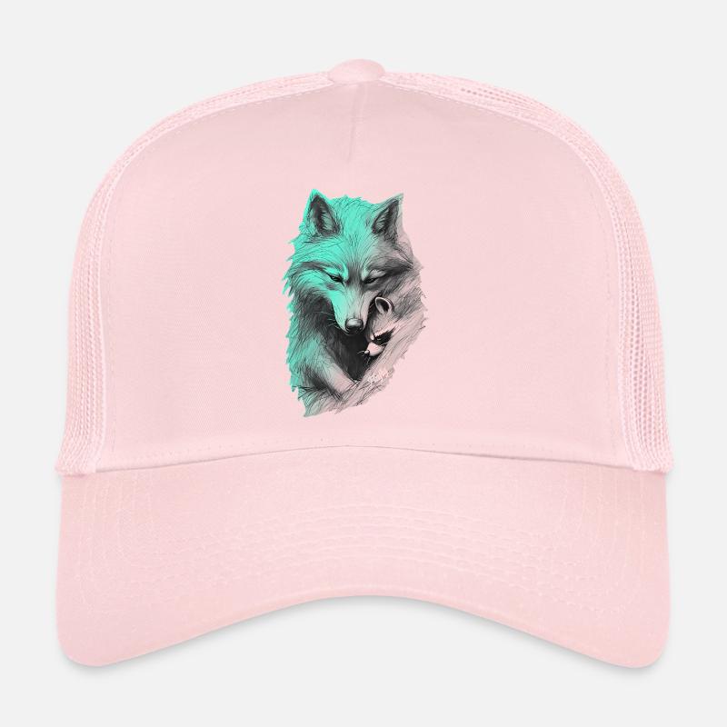 🐺 🦝 Silence Partagé Casquette trucker 