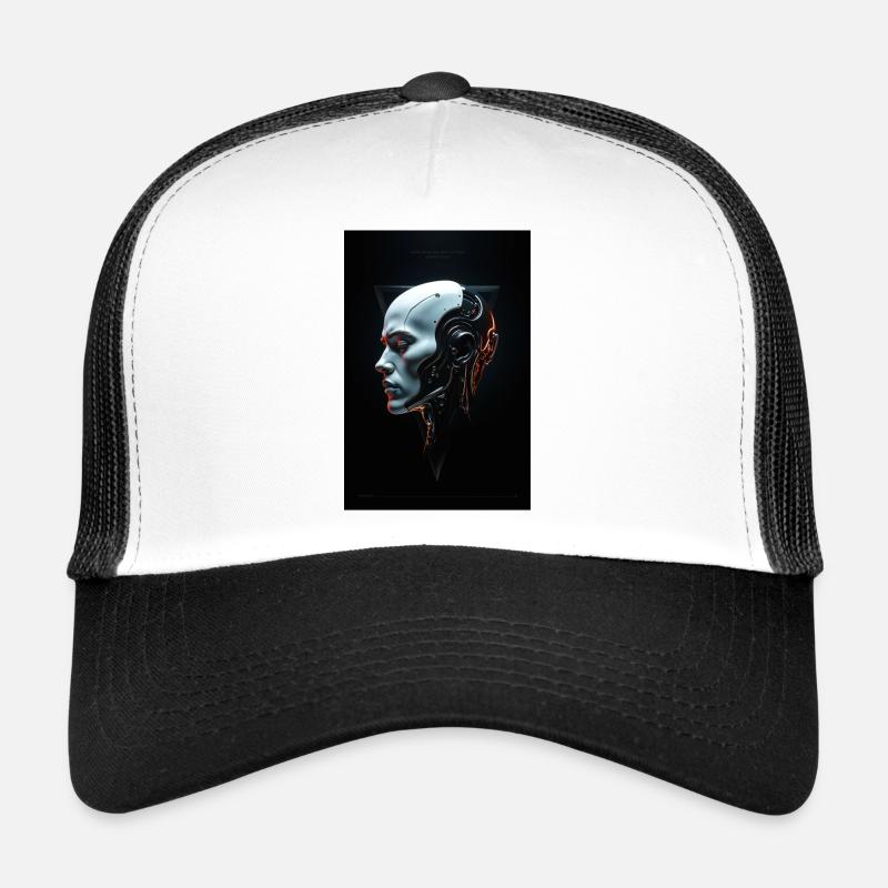 MAD-MND: Machine - Trucker Cap - white/black