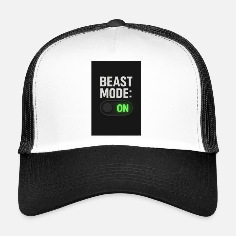 Beast Mod Activer la conception de l’interrupteur Casquette trucker 