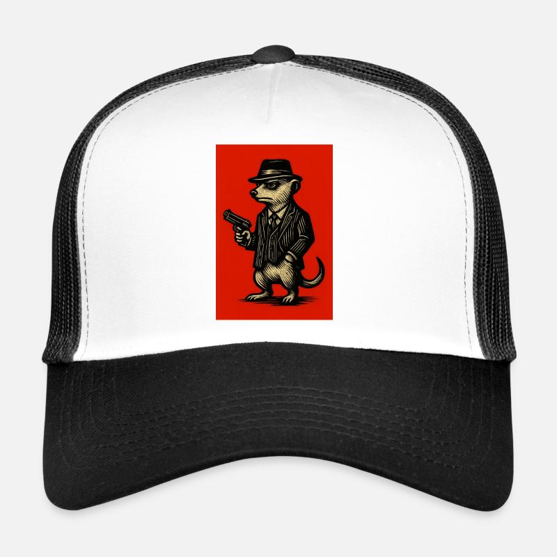 Meerkat Comic Elder 4 Trucker Cap