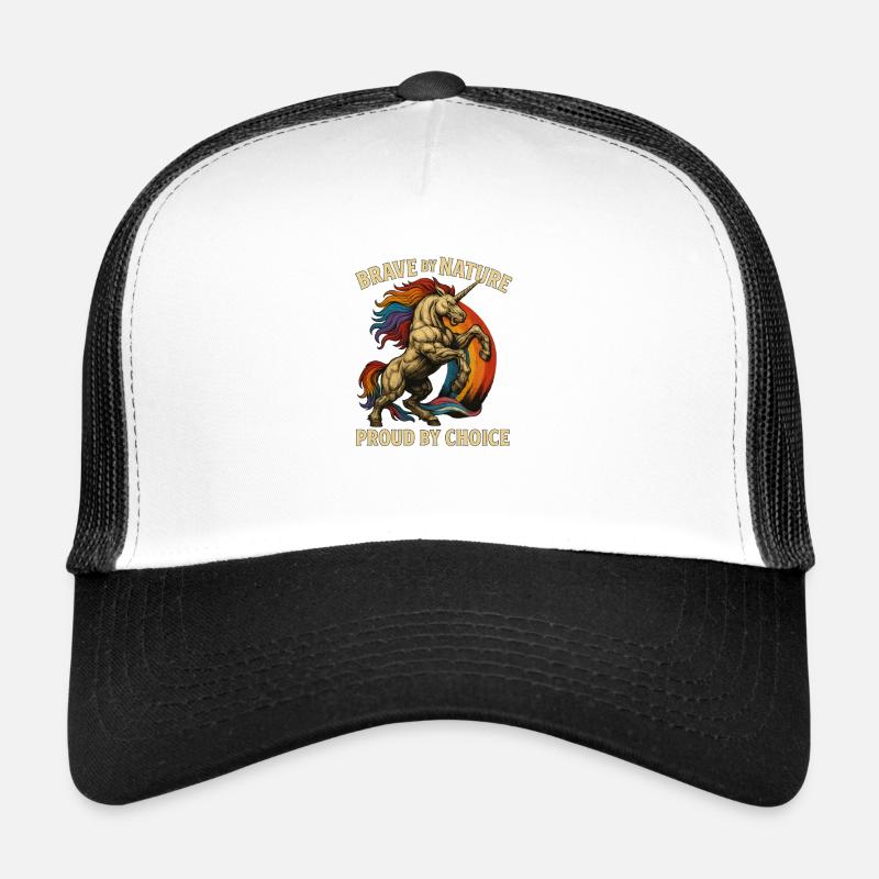 Bravé par nature Casquette trucker 
