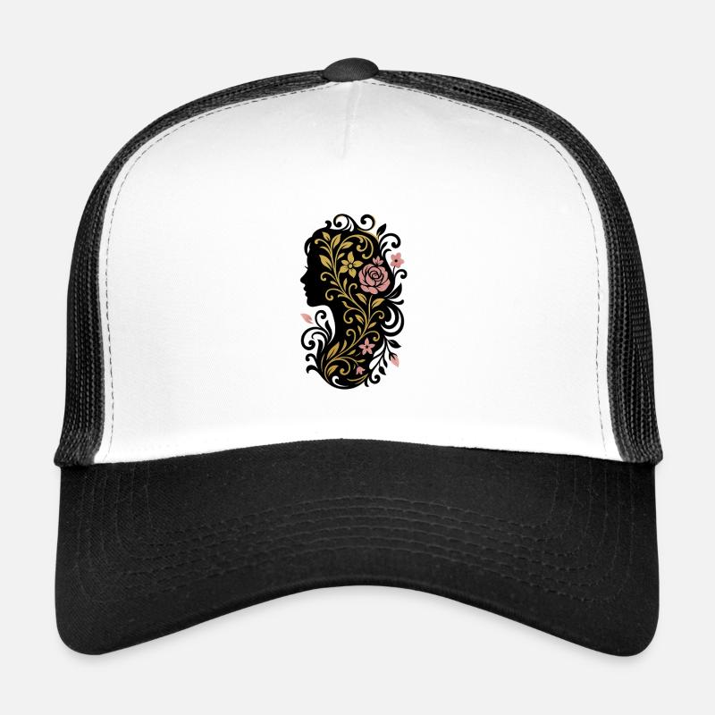 Collection Avi – Emblème de la rose dorée Casquette trucker 