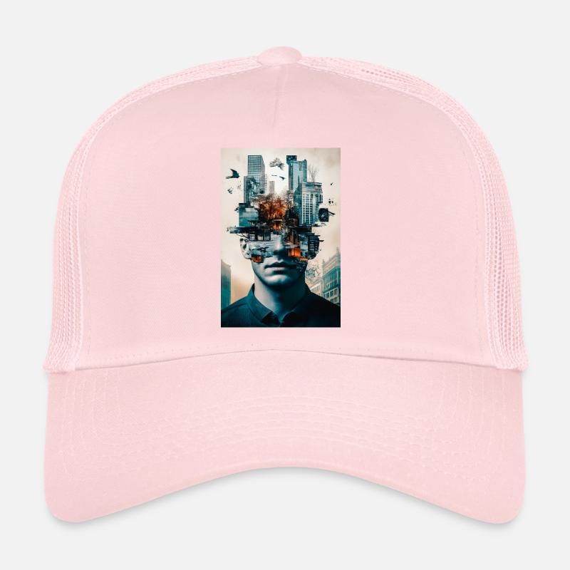 Ville Intérieure Mentale Casquette trucker 