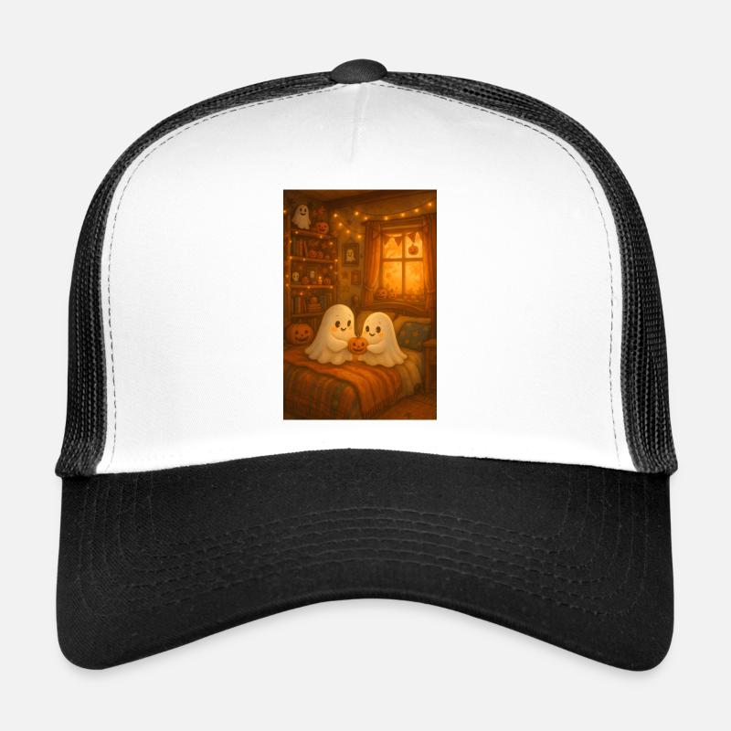 Cute Halloween Ghosts Trucker Cap