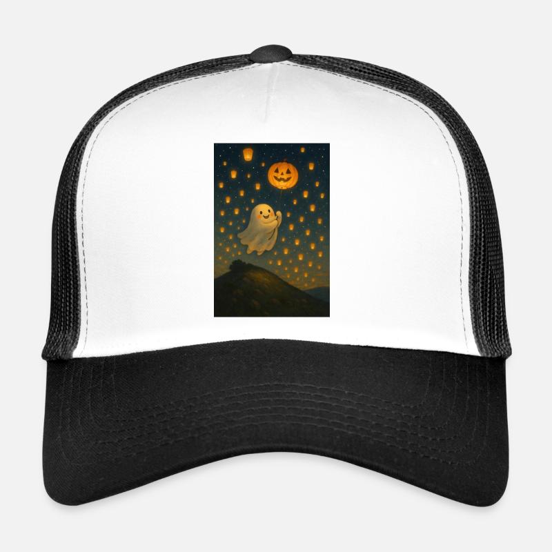Halloween Süßer Geist Trucker Cap