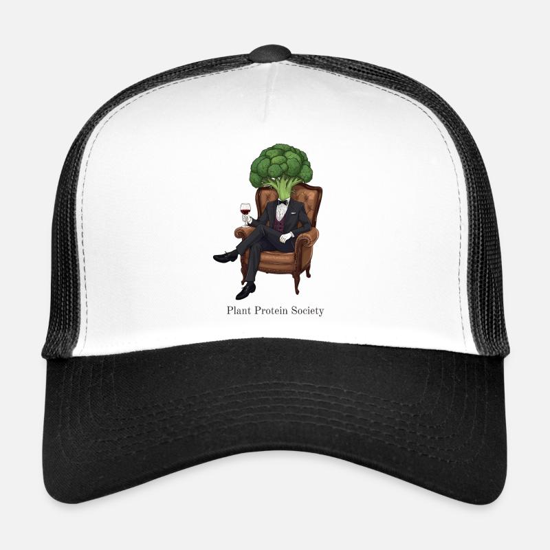 Plant Based Society – Brocoli élégant Casquette trucker 
