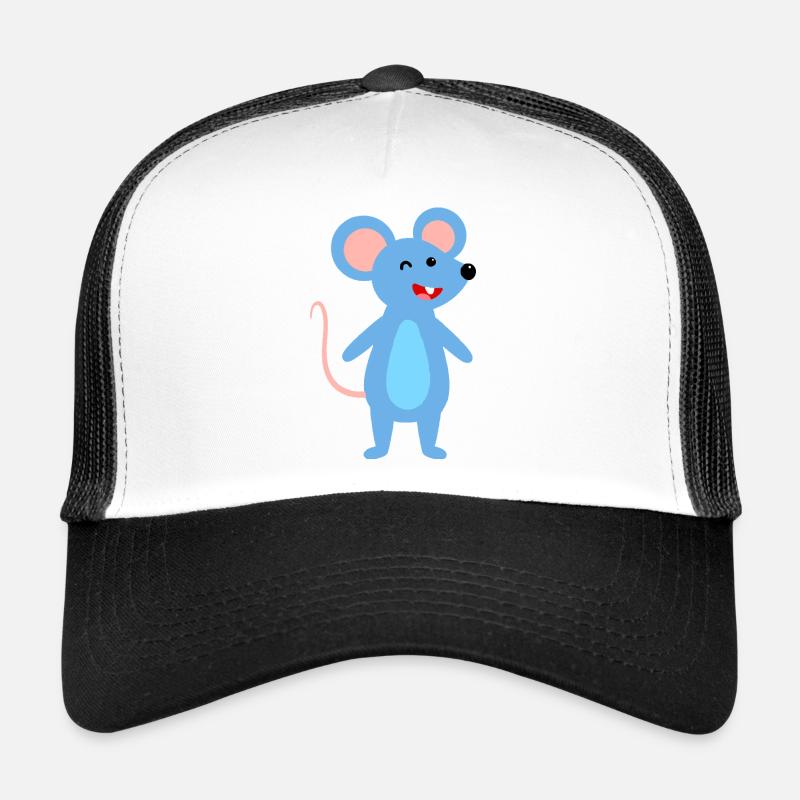 Winking blue mouse Trucker Cap