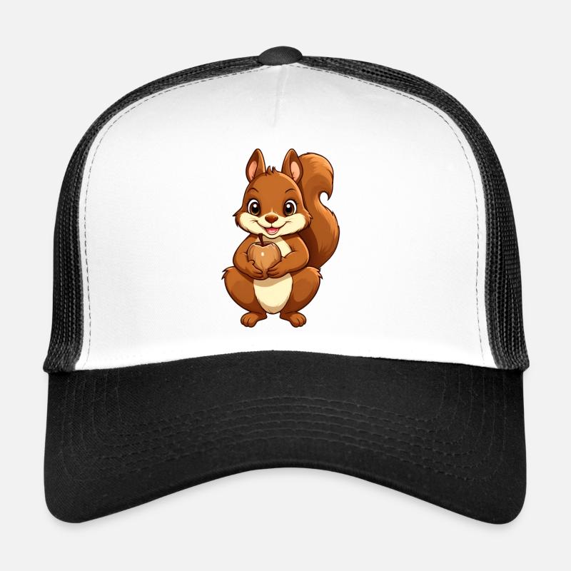 Eichhörnchen im Herbst Trucker Cap