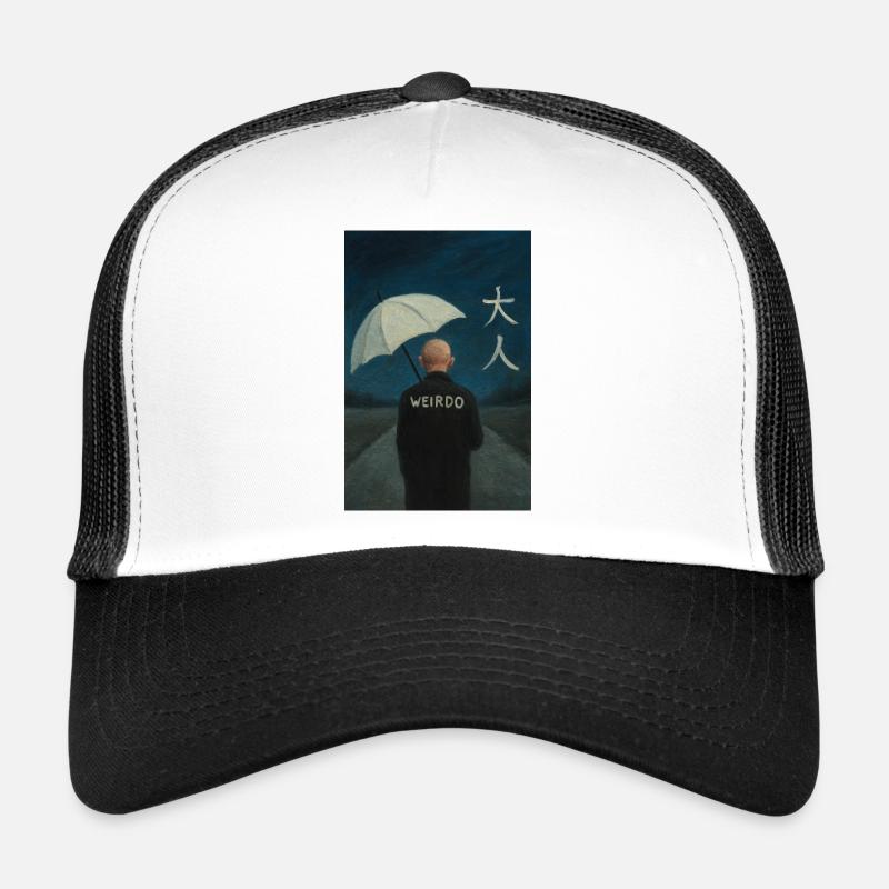 Erwachsene - Trucker Cap - Weiß/Schwarz