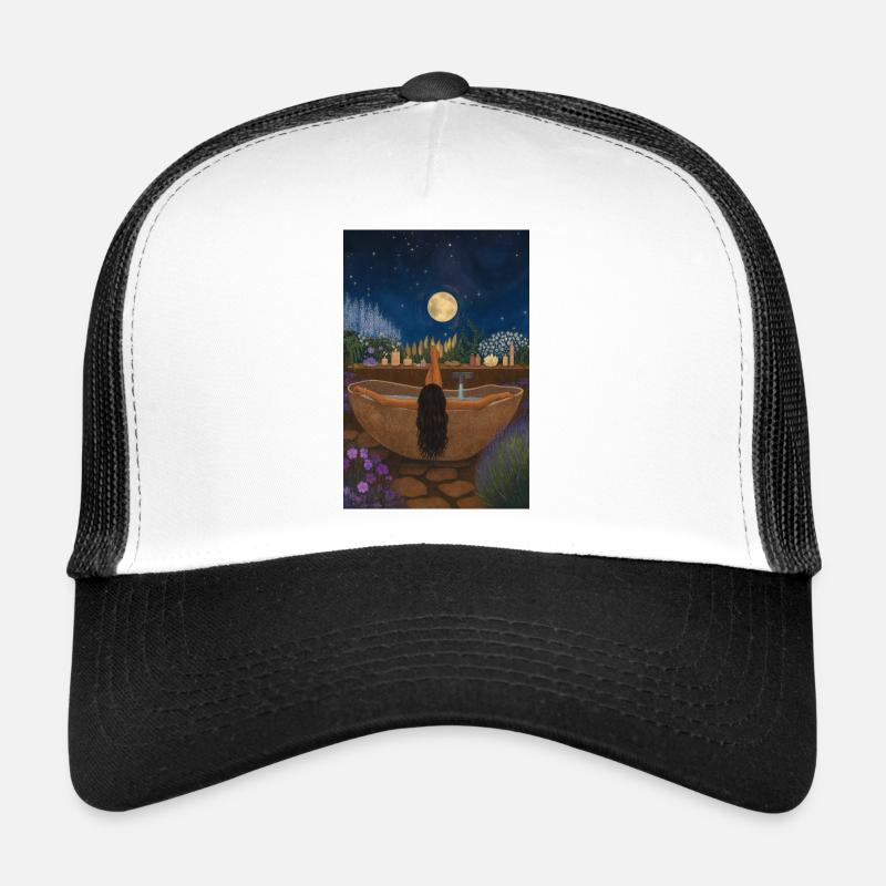 Mondlichtbad im Kräutergarten Trucker Cap