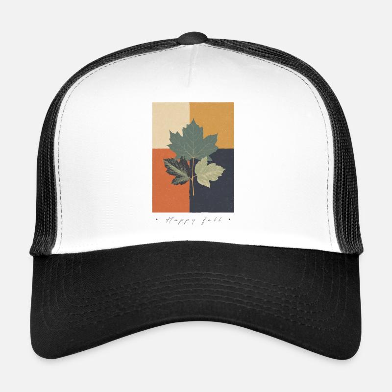 Herbst-Botanicals-Gitter Trucker Cap