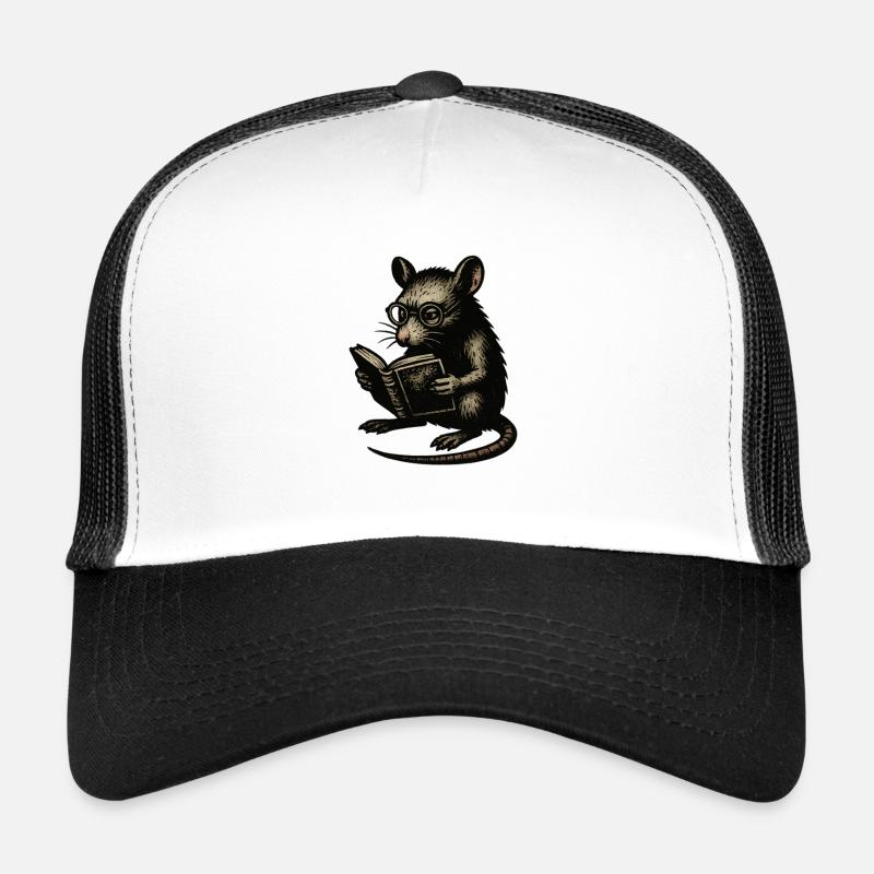 Vintage Style Reading Rat Trucker Cap