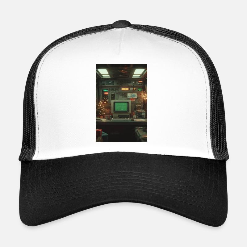Console d’ordinateur rétro Holiday Glow Casquette trucker 