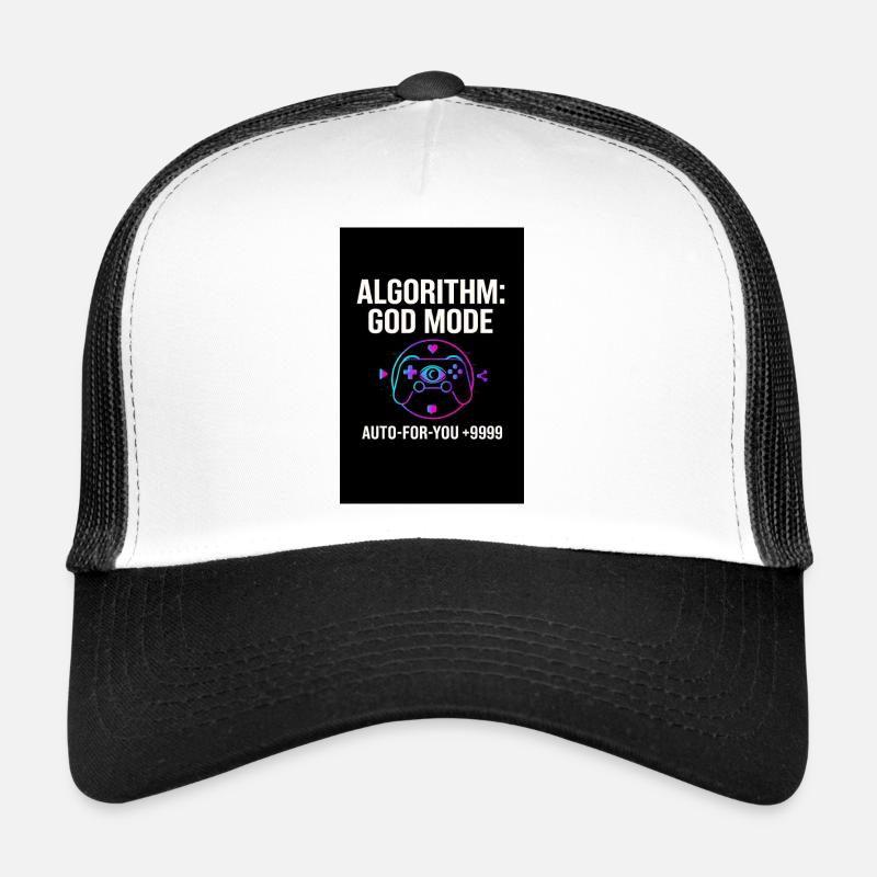 Algorithm God Mode Trucker Cap