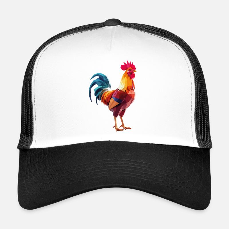 Hahnp1 - Trucker Cap - white/black