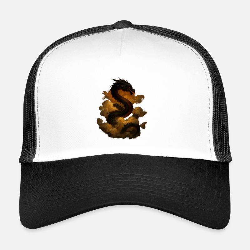 Wolkendrache im Himmel Trucker Cap