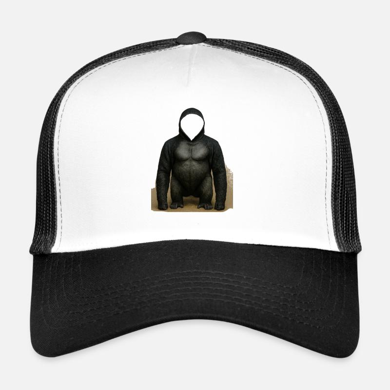Shadow Gorilla Kapuzenpullover Design Trucker Cap