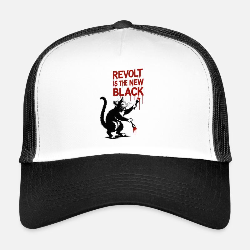 Revolt is the new black Trucker Cap