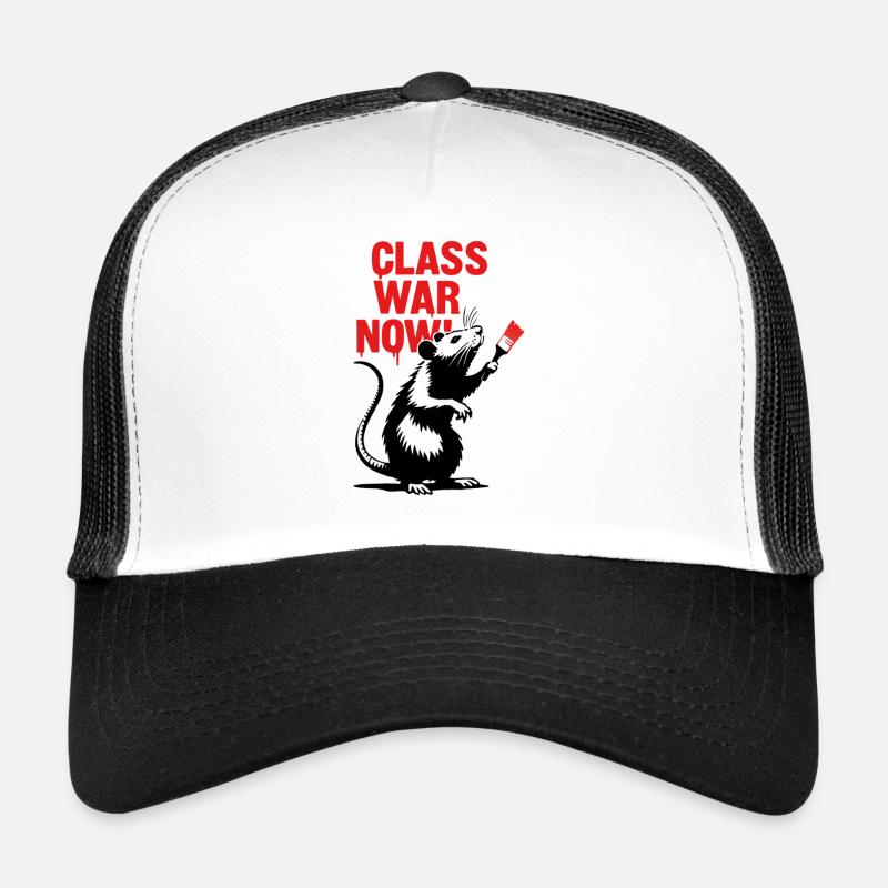 Provocative rat graffiti Trucker Cap