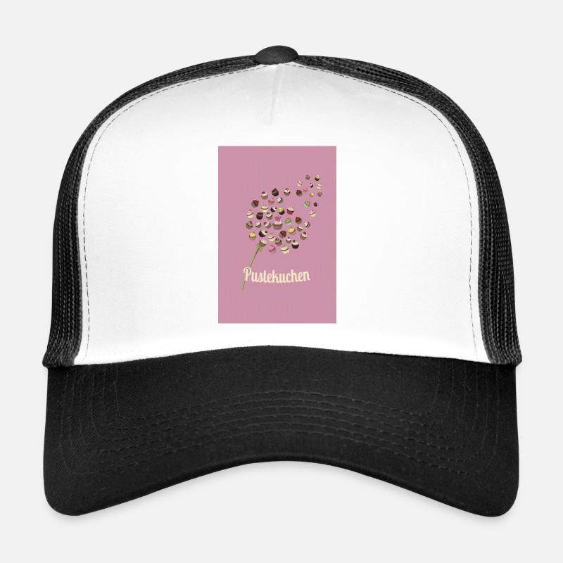 Puff Cake – Funny Cupcake Design Trucker Cap