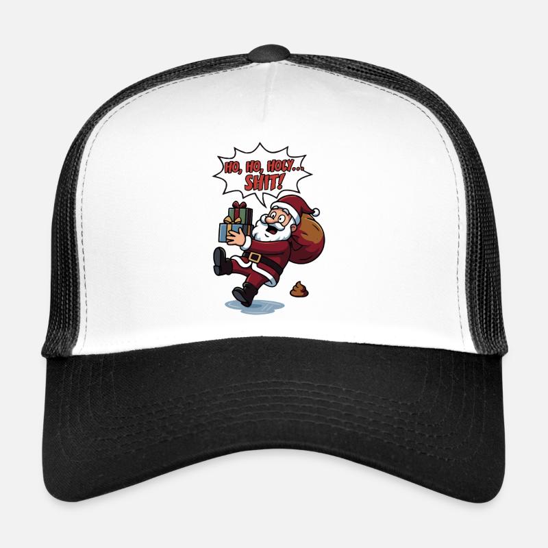 Noël de l’escalade du Père Noël Casquette trucker 