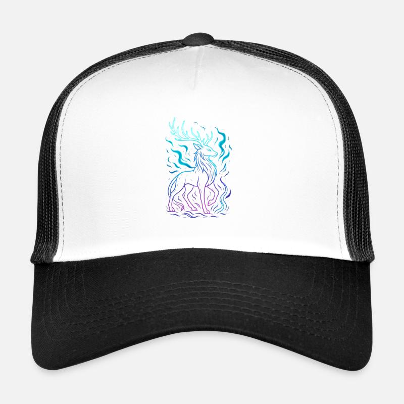 Neon Dragons Linie im Farbverlauf Trucker Cap