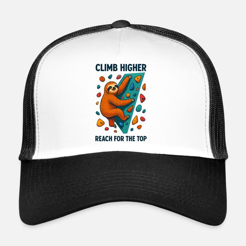 Bouldern Faultier Klettern Boulderkletterer Trucker Cap