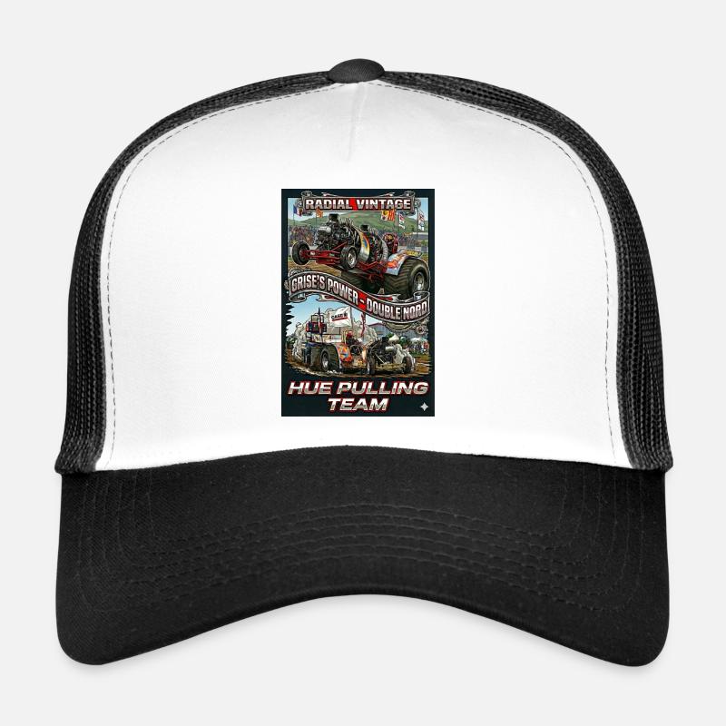 Vintage radial Engine  Casquette trucker 