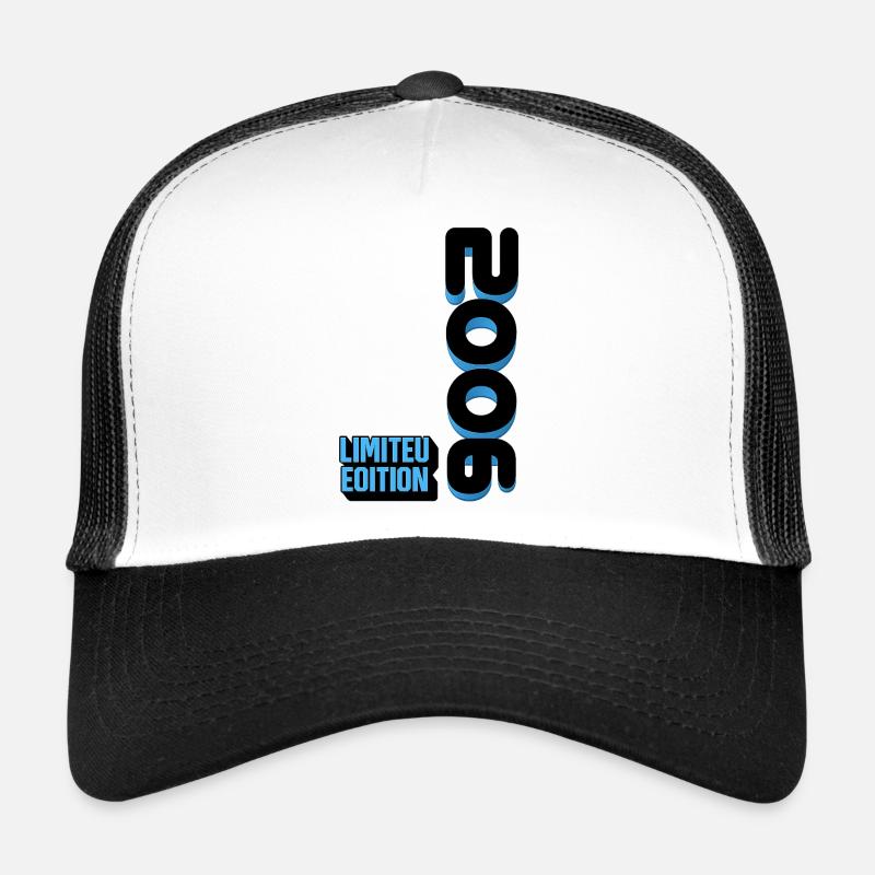 2006 LIMITED EDITION - Trucker Cap - Weiß/Schwarz