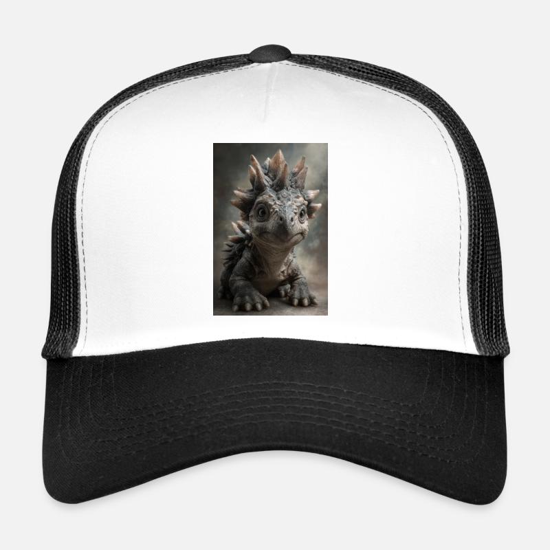 Portrait du Petit Stégosaure Casquette trucker 