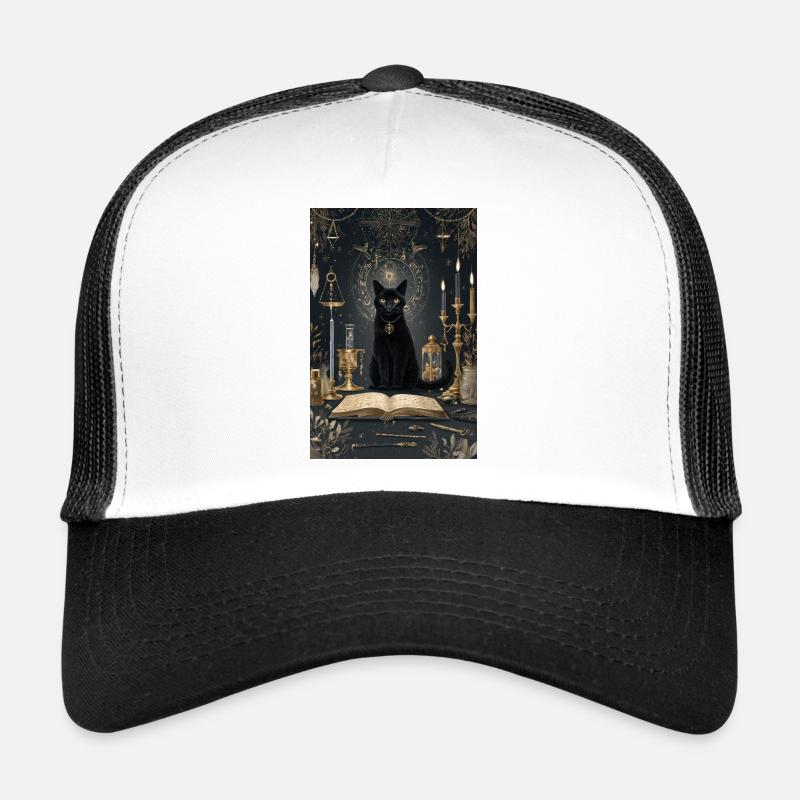 Alchimiste du Chat de Minuit Casquette trucker 