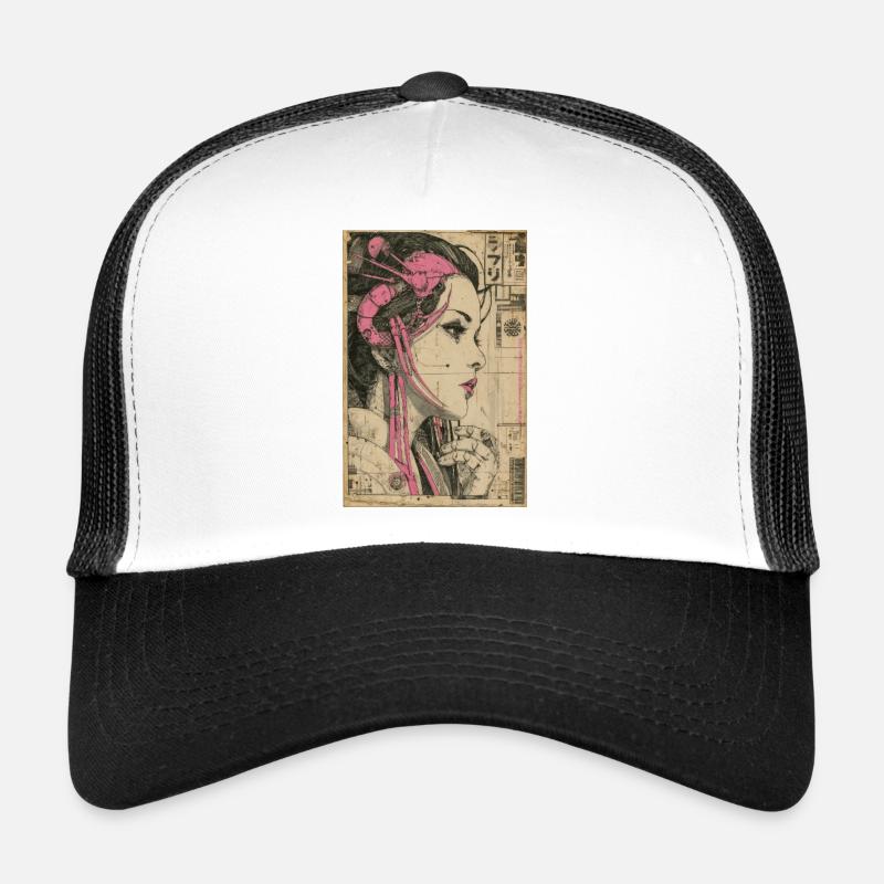 Neon Circuit Heiress Trucker Cap
