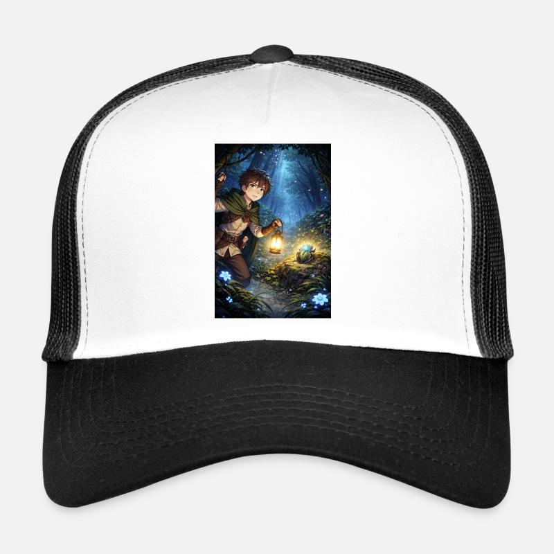 The search for the right path - Trucker Cap - white/black