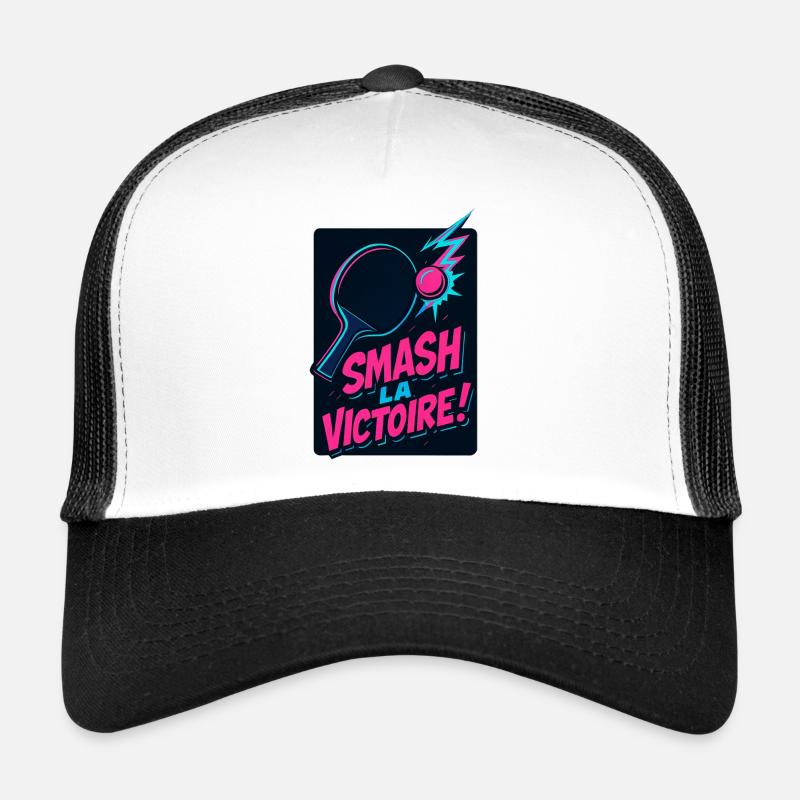 Smash la victoire ! Ping Pong Casquette trucker 