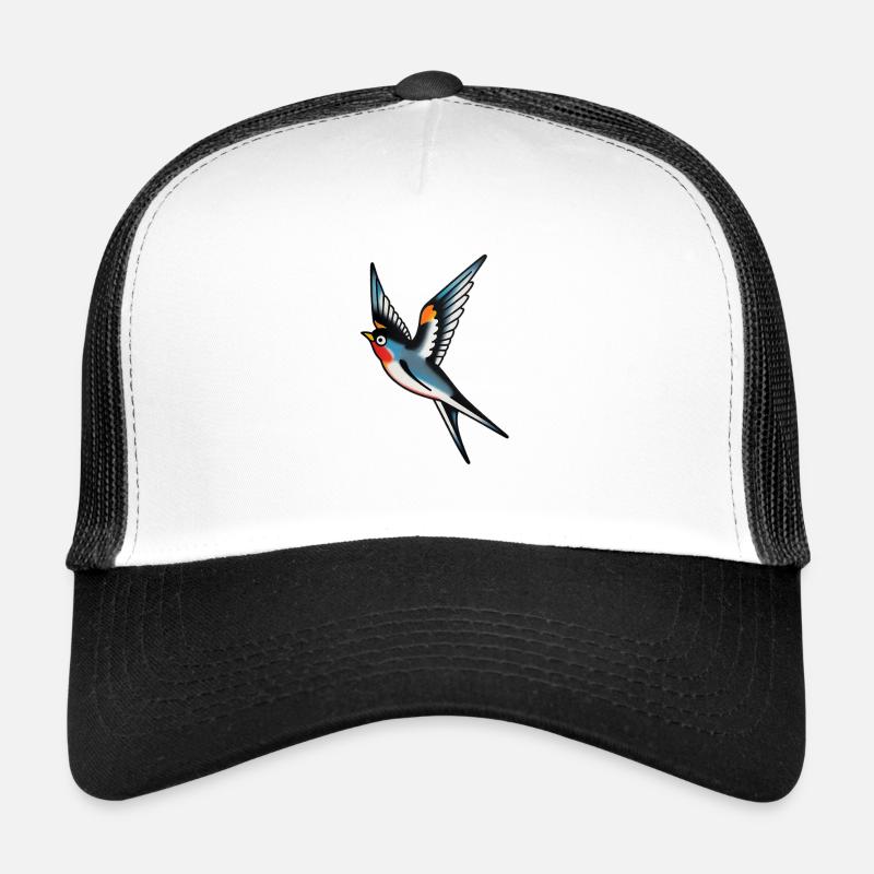 Classic Tattoo Swallow Trucker Cap