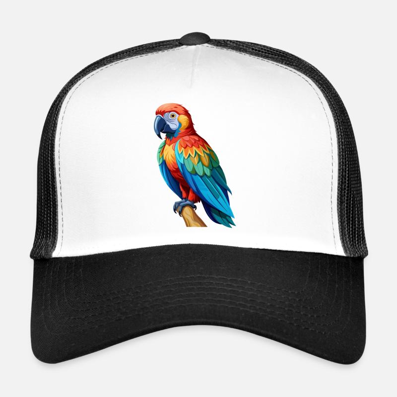 Perroquet Casquette trucker 