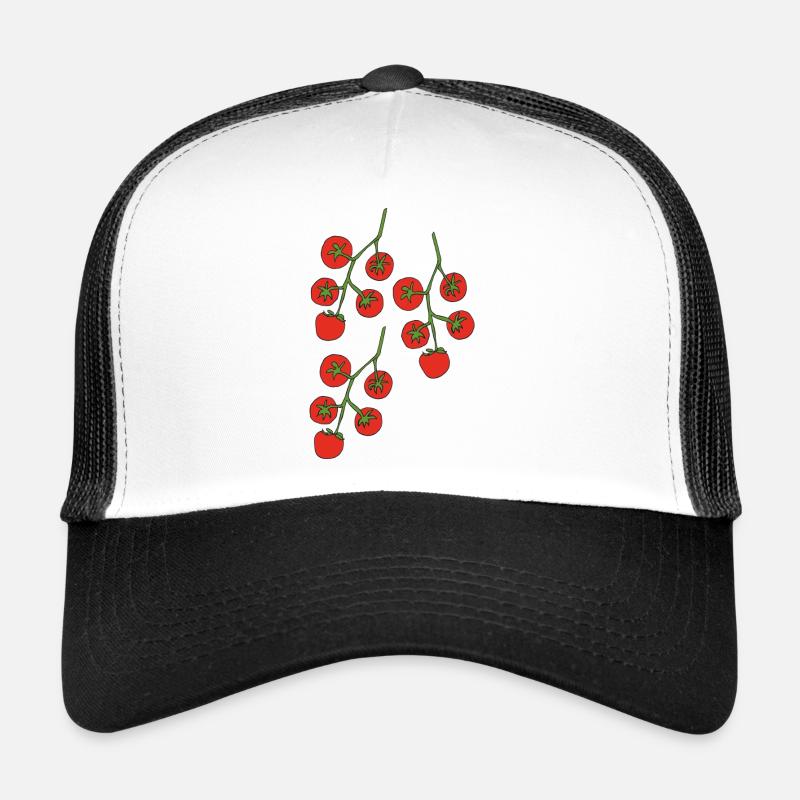 Tomato bush 3fold Trucker Cap