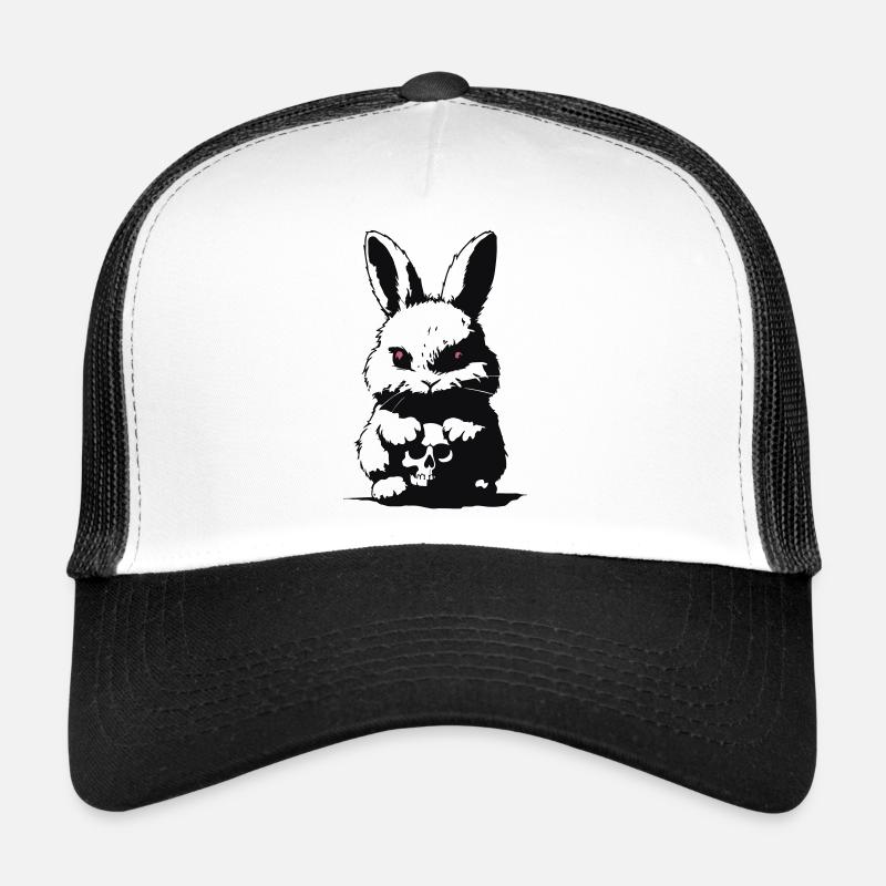 Grumpy bunny Trucker Cap