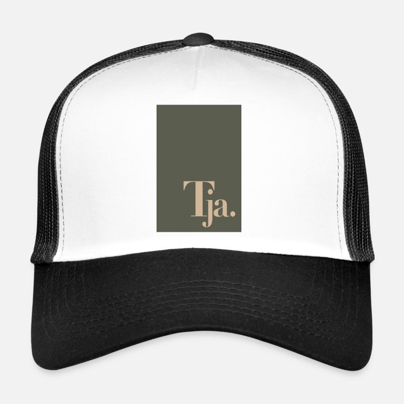 Modern Typography Poster – Well. Trucker Cap