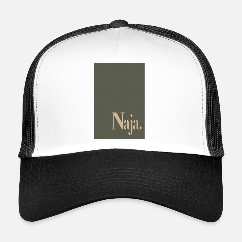 Modern minimal poster – well. Trucker Cap