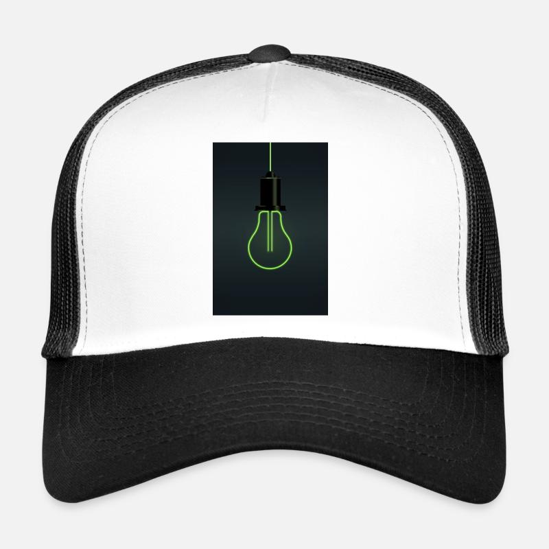 Ampoule néon – Design d’idées minimalistes Casquette trucker 