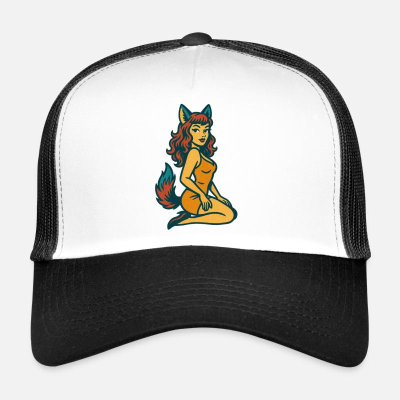 Fuchsgeist-Pinup Trucker Cap