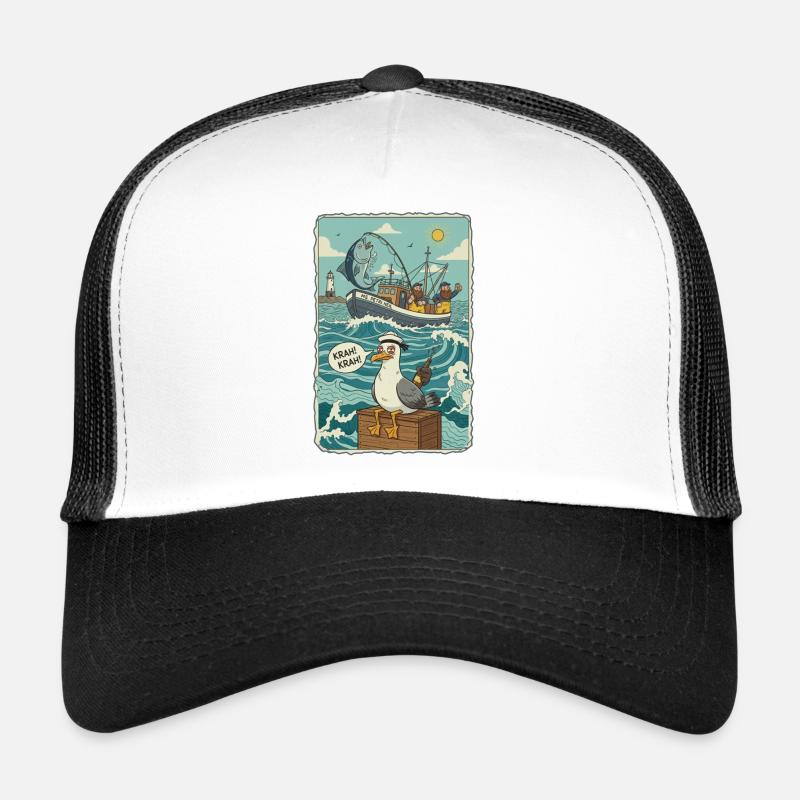 Deep Sea Anglers Trucker Cap