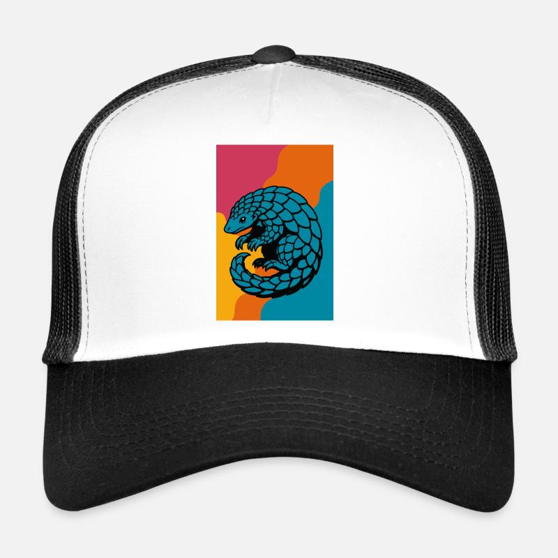 Pangolin Pop Art Trucker Cap
