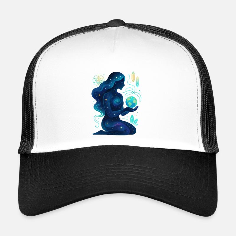 Kosmische Gaia – Mutter Natur Trucker Cap
