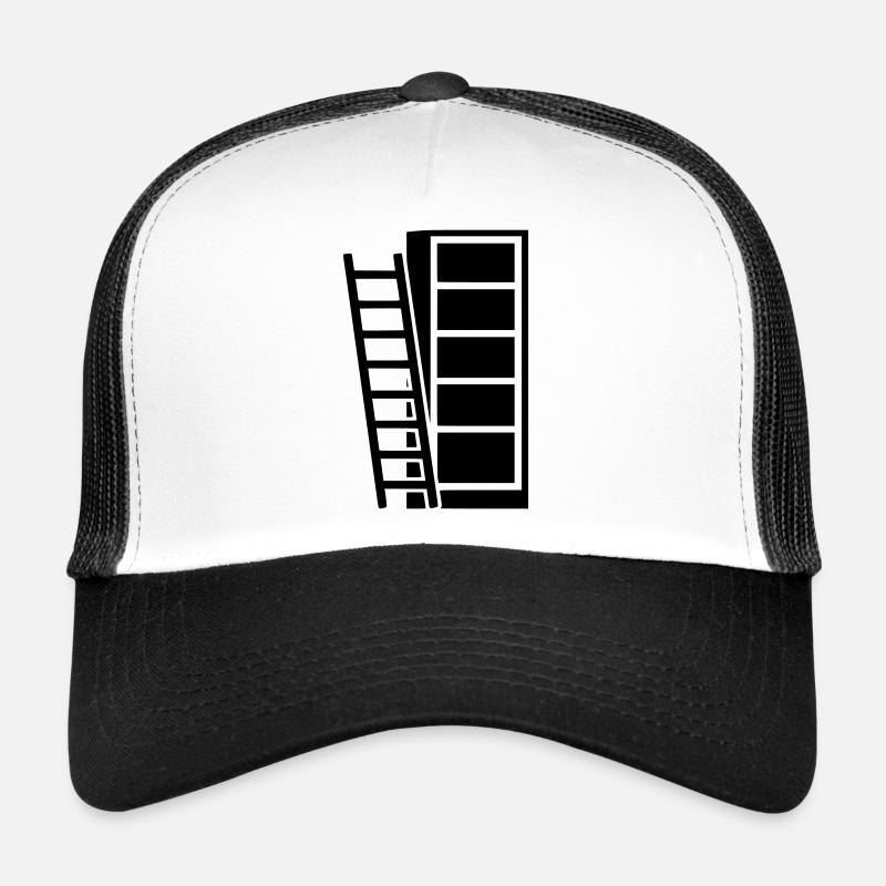 Bookshelf Head Library Trucker Cap